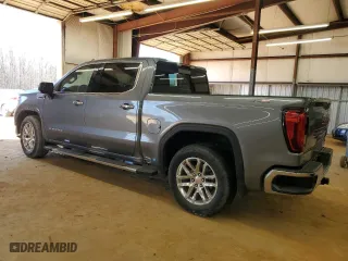 2022 GMC Sierra 1500 Limited SLT with VIN 1GTU9DET8NZ192191, listed as a Copart auction lot 46782145 with 0 mi miles and Salvage Title. Bid and sale history available at carsss.com. Image 2.