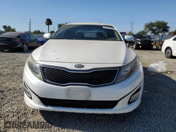 2015 Kia Optima EX with VIN 5XXGN4A7XFG420200, listed as a Copart auction lot 63709125 with 92,759 mi miles and Salvage title. Bid and sale history available at DreamBid. Image 5.