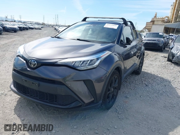 2021 Toyota C-HR LE with VIN JTNKHMBX1M1120212, listed as a IAAI auction lot 41975849 with 62,228 mi miles. Bid and sale history available at carsss.com. Image 18.