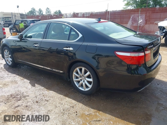 2007 Lexus LS 460 with VIN JTHBL46F575013874, listed as a IAAI auction lot 42257318 with 244,316 mi miles and . Bid and sale history available at DreamBid. Image 3.