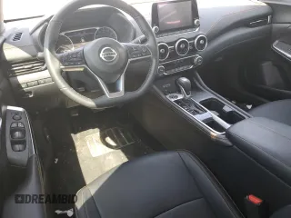 2023 Nissan Sentra SR with VIN 3N1AB8DV0PY300093, listed as a Copart auction lot 51270254 with 15,122 mi miles and Salvage Title. Bid and sale history available at carsss.com. Image 8.