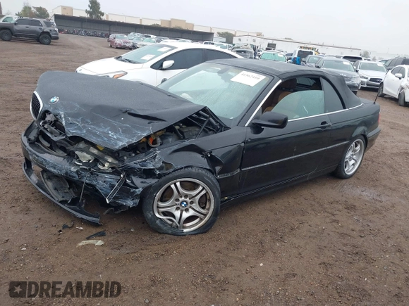 2004 BMW 3 Series 330Ci with VIN WBABW53454PJ95414, listed as a IAAI auction lot 41562410 with Not Provided miles. Bid and sale history available at carsss.com. Image 2.
