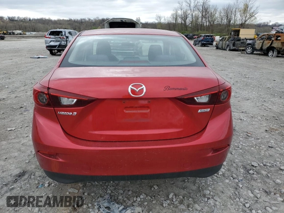 2014 Mazda 3 i SV with VIN JM1BM1T74E1148567, listed as a Copart auction lot 50977115 with 85,792 mi miles and Salvage Title. Bid and sale history available at DreamBid. Image 6.