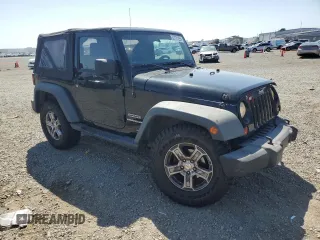 2012 Jeep Wrangler Sport z VIN 1C4AJWAG9CL257841, wystawiony jako Copart lot #57731255 z przebiegiem 112 614 mil mil oraz Szkoda całkowita • Salvage title. Historia ofert i sprzedaży dostępna na DreamBid. Obrazek 4.