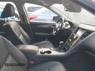 2017 Infiniti Q50 3.0t Premium with VIN JN1EV7APXHM741839, listed as a IAAI auction lot 41260299 with 107,644 mi miles. Bid and sale history available at carsss.com. Image 5.
