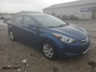 2016 Hyundai Elantra Value Edition with VIN KMHDH4AE1GU542458, listed as a Copart auction lot 78518464 with 155,919 mi miles and Salvage Title. Bid and sale history available at carsss.com. Image 4.