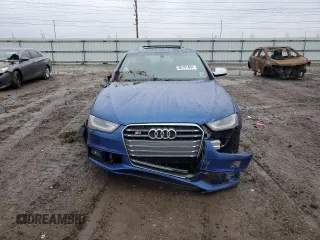 2015 Audi S4 Premium Plus with VIN WAUDGAFL2FA038723, listed as a Copart auction lot 86791404 with 93,500 mi miles and Salvage Title. Bid and sale history available at carsss.com. Image 5.