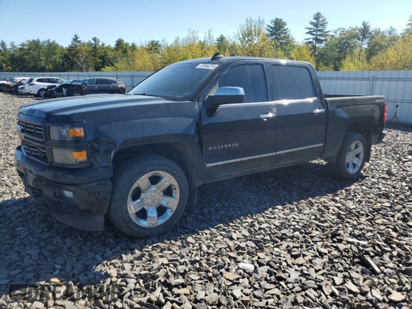2015 Chevrolet Silverado 1500 LTZ with VIN 3GCUKSEC9FG488220, listed as a Copart auction lot 73384274 with 272,112 mi miles and Salvage Title. Bid and sale history available at carsss.com. Image 1.