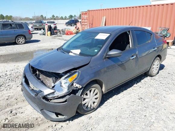 2019 Nissan Versa Sedan SV with VIN 3N1CN7AP0KL831378, listed as a IAAI auction lot 41694099 with 148,841 mi miles. Bid and sale history available at carsss.com. Image 17.