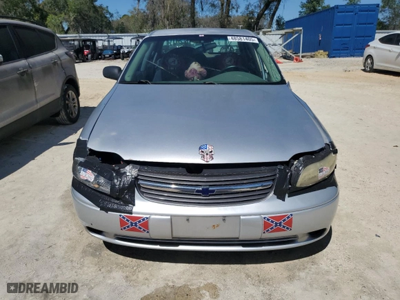 2003 Chevrolet Malibu with VIN 1G1ND52JX3M703625, listed as a Copart auction lot 48581405 with 131,880 mi miles and Salvage Title. Bid and sale history available at carsss.com. Image 5.