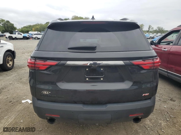 2022 Chevrolet Traverse RS with VIN 1GNEVJKW9NJ132407, listed as a Copart auction lot 72622014 with 89,314 mi miles and Salvage Title. Bid and sale history available at carsss.com. Image 6.