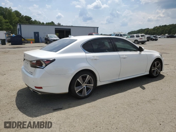 2016 Lexus GS 350 with VIN JTHBZ1BL1GA002595, listed as a Copart auction lot 69217784 with 52,484 mi miles and Salvage Title. Bid and sale history available at carsss.com. Image 3.