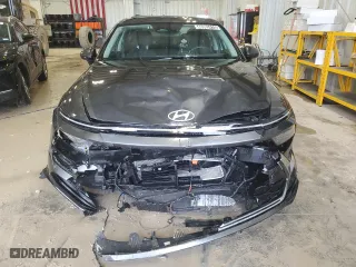 2024 Hyundai Sonata Hybrid SEL with VIN KMHL34JJ9RA098516, listed as a Copart auction lot 46903415 with 17,651 mi miles and Non Repairable. Bid and sale history available at carsss.com. Image 5.