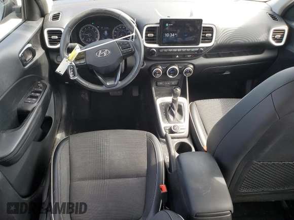 2022 Hyundai Venue SEL with VIN KMHRC8A38NU132103, listed as a Copart auction lot 64608965 with 52,251 mi miles and Salvage title. Bid and sale history available at DreamBid. Image 8.