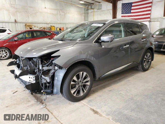 2016 Nissan Murano SL z VIN 5N1AZ2MH5GN163757, wystawiony jako Copart lot #62196445 z przebiegiem 78 949 mil mil oraz Czysty tytuł • Clean title. Historia ofert i sprzedaży dostępna na DreamBid. Obrazek 1.