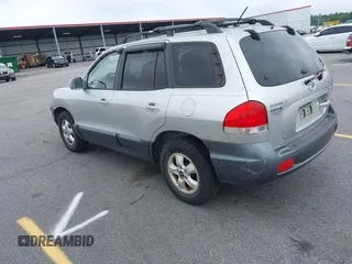 2006 Hyundai Santa Fe GLS with VIN KM8SC13D26U079706, listed as a IAAI auction lot 42464991 with 133,735 mi miles and . Bid and sale history available at DreamBid. Image 3.