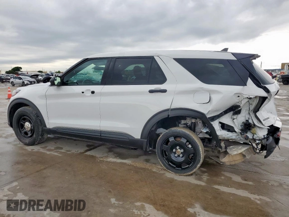 2023 Ford Police Interceptor Utility z VIN 1FM5K8AB9PGA05533, wystawiony jako Copart lot #54873695 z przebiegiem 41 284 mil mil oraz Szkody całkowita. Historia ofert i sprzedaży dostępna na DreamBid. Obrazek 2.