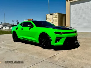 2017 Chevrolet Camaro 1SS with VIN 1G1FF1R7XH0193700, listed as a Copart auction lot 53112455 with 68,194 mi miles and Clean Title. Bid and sale history available at carsss.com. Image 1.