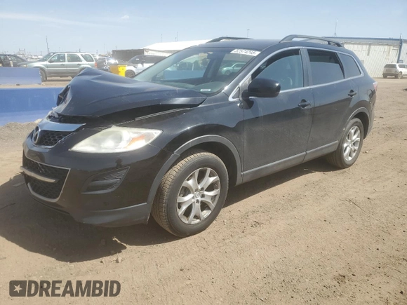 2012 Mazda CX-9 Sport with VIN JM3TB3BA0C0352697, listed as a Copart auction lot 52574245 with 179,812 mi miles and Salvage Title. Bid and sale history available at carsss.com. Image 1.
