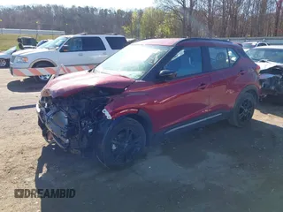 2024 Nissan Kicks SR with VIN 3N1CP5DV1RL560916, listed as a IAAI auction lot 41811494 with 2,133 mi miles and . Bid and sale history available at carsss.com. Image 2.
