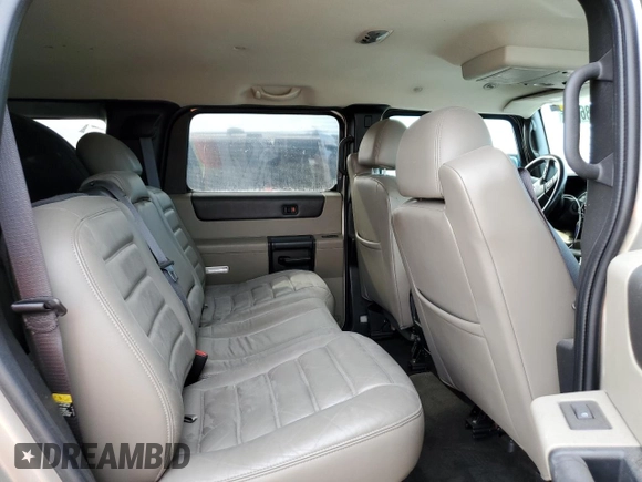 2005 Hummer H2 SUV with VIN 5GRGN23UX5H119854, listed as a Copart auction lot 75086174 with 0 mi miles and Non Repairable. Bid and sale history available at carsss.com. Image 11.