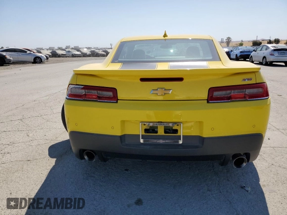 2014 Chevrolet Camaro SS with VIN 2G1FK1EJ1E9213024, listed as a Copart auction lot 60081665 with 174,469 mi miles and Salvage title. Bid and sale history available at DreamBid. Image 6.