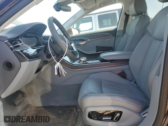 2020 Audi A8 with VIN WAU8DAF84LN014109, listed as a Copart auction lot 48527885 with 17,319 mi miles and Non Repairable. Bid and sale history available at carsss.com. Image 7.
