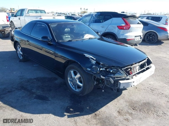 1999 Lexus SC 400 Luxury Sport Cpe with VIN JT8CH32Y4X1002413, listed as a IAAI auction lot 41331493 with 163,061 mi miles. Bid and sale history available at carsss.com. Image 1.