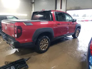 2021 Honda Ridgeline Sport with VIN 5FPYK3F16MB011226, listed as a Copart auction lot 48202025 with 34,030 mi miles and Salvage title. Bid and sale history available at DreamBid. Image 3.
