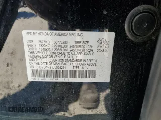 2018 Acura MDX Advance z VIN 5J8YD4H91JL025251, wystawiony jako Copart lot #53433635 z przebiegiem 165 391 mil mil oraz Szkoda całkowita • Salvage title. Historia ofert i sprzedaży dostępna na DreamBid. Obrazek 16.