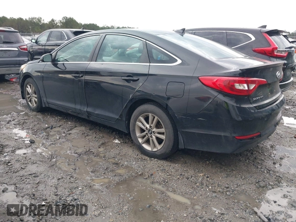 2016 Hyundai Sonata 2.4L with VIN 5NPE24AF7GH280779, listed as a IAAI auction lot 41559208 with 119,068 mi miles and . Bid and sale history available at carsss.com. Image 3.