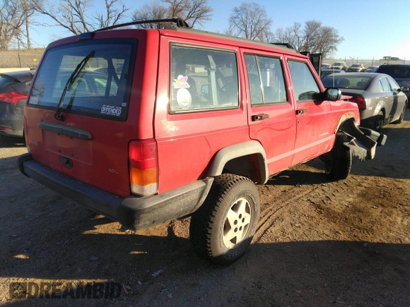 1997 Jeep Cherokee SE z VIN 1J4FJ28S4VL559673, wystawiony jako IAAI lot #41120546 z przebiegiem 272 358 mil mil oraz . Historia ofert i sprzedaży dostępna na DreamBid. Obrazek 4.