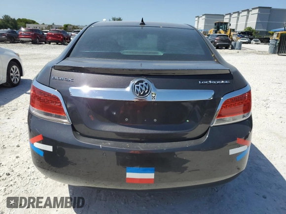 2013 Buick LaCrosse Leather with VIN 1G4GC5ER0DF170092, listed as a Copart auction lot 57487305 with 198,185 mi miles and Clean title. Bid and sale history available at DreamBid. Image 6.