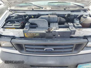 2004 Ford Econoline Cargo with VIN 1FTRE14W94HA79656, listed as a Copart auction lot 75132854 with 202,889 mi miles and Salvage Title. Bid and sale history available at carsss.com. Image 12.
