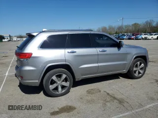 2014 Jeep Grand Cherokee Overland with VIN 1C4RJFCG0EC542527, listed as a Copart auction lot 51776655 with 167,703 mi miles and Salvage Title. Bid and sale history available at DreamBid. Image 3.