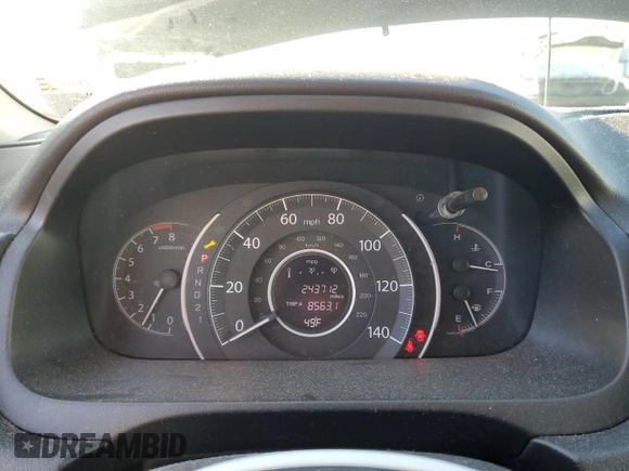 2014 Honda CR-V EX-L with VIN 5J6RM4H79EL021580, listed as a Copart auction lot 47779805 with 243,712 mi miles and Salvage Title. Bid and sale history available at carsss.com. Image 9.
