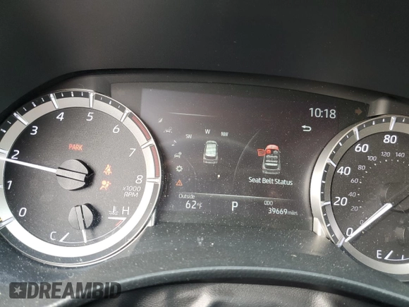 2023 Toyota Highlander L with VIN 5TDKDRAHXPS516623, listed as a Copart auction lot 77443144 with 39,669 mi miles and Clean title. Bid and sale history available at DreamBid. Image 9.