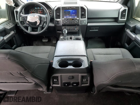 2020 Ford F-150 XL with VIN 1FTEW1CP9LFB53884, listed as a Copart auction lot 47887035 with 83,558 mi miles and Salvage Title. Bid and sale history available at DreamBid. Image 8.