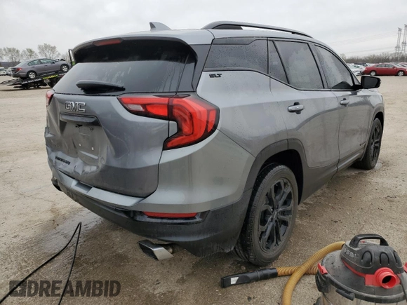 2020 GMC Terrain SLT with VIN 3GKALPEX4LL186275, listed as a Copart auction lot 51232505 with 126,436 mi miles and Salvage Title. Bid and sale history available at carsss.com. Image 3.