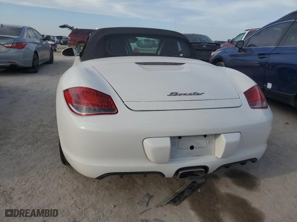 2009 Porsche Boxster with VIN WP0CA29849S710180, listed as a Copart auction lot 76327284 with 0 mi miles and Non Repairable. Bid and sale history available at carsss.com. Image 6.