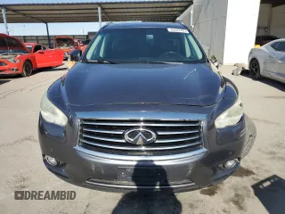 2013 Infiniti JX35 with VIN 5N1AL0MM9DC307014, listed as a Copart auction lot 55523725 with 225,160 mi miles and Salvage Title. Bid and sale history available at DreamBid. Image 5.