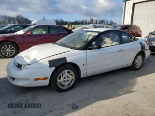1999 Saturn SC with VIN 1G8ZR1275XZ375833, listed as a Copart auction lot 87960885 with 97,697 mi miles and Salvage Title. Bid and sale history available at carsss.com. Image 1.