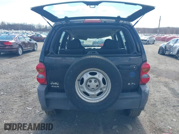 2002 Jeep Liberty Sport with VIN 1J4GL48K82W345855, listed as a IAAI auction lot 41687317 with 231,969 mi miles. Bid and sale history available at carsss.com. Image 17.