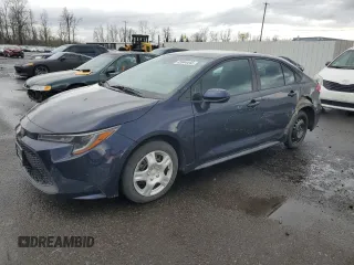 2022 Toyota Corolla LE with VIN 5YFEPMAE1NP351175, listed as a Copart auction lot 45944445 with 58,578 mi miles and Salvage Title. Bid and sale history available at carsss.com. Image 1.