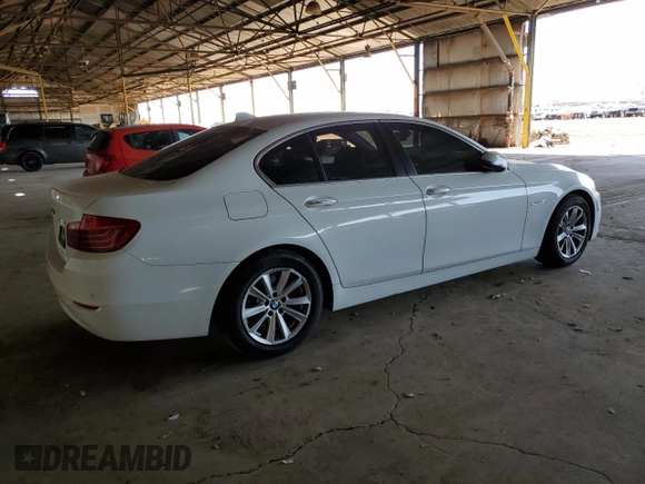 2015 BMW 5 Series 528i xDrive with VIN WBA5A7C55FD621638, listed as a Copart auction lot 54967385 with 122,391 mi miles and Clean Title. Bid and sale history available at carsss.com. Image 3.