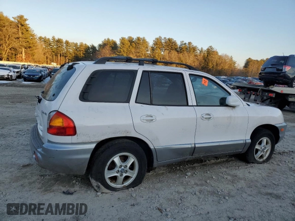 2004 Hyundai Santa Fe with VIN KM8SB12B04U822590, listed as a Copart auction lot 41783245 with 163,315 mi miles and Clean Title. Bid and sale history available at carsss.com. Image 3.