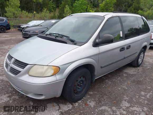 2005 Dodge Caravan SE with VIN 1D4GP24R95B151741, listed as a IAAI auction lot 42215827 with 189,025 mi miles and . Bid and sale history available at carsss.com. Image 2.