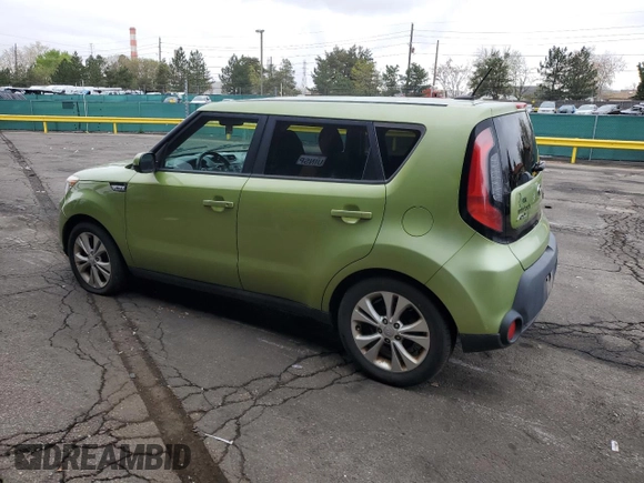 2015 Kia Soul + with VIN KNDJP3A54F7788017, listed as a Copart auction lot 54783365 with 118,106 mi miles and Non Repairable. Bid and sale history available at carsss.com. Image 2.