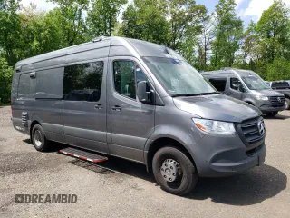 2021 Mercedes-Benz Sprinter with VIN W1W9ED3Y4MT061958, listed as a Copart auction lot 53903584 with 18,792 mi miles and Clean Title. Bid and sale history available at DreamBid. Image 1.
