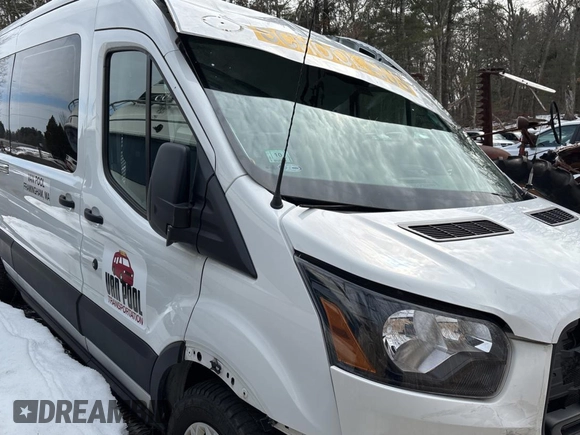 2019 Ford Transit XL with VIN 1FDZX2CM0KKA63891, listed as a Copart auction lot 47981255 with Not provided miles and Clean title. Bid and sale history available at DreamBid. Image 1.
